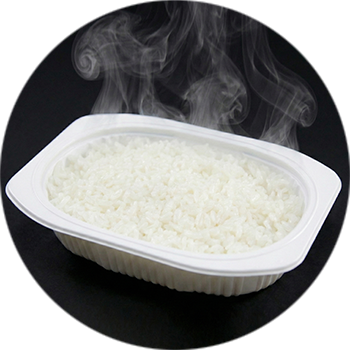 パックご飯で